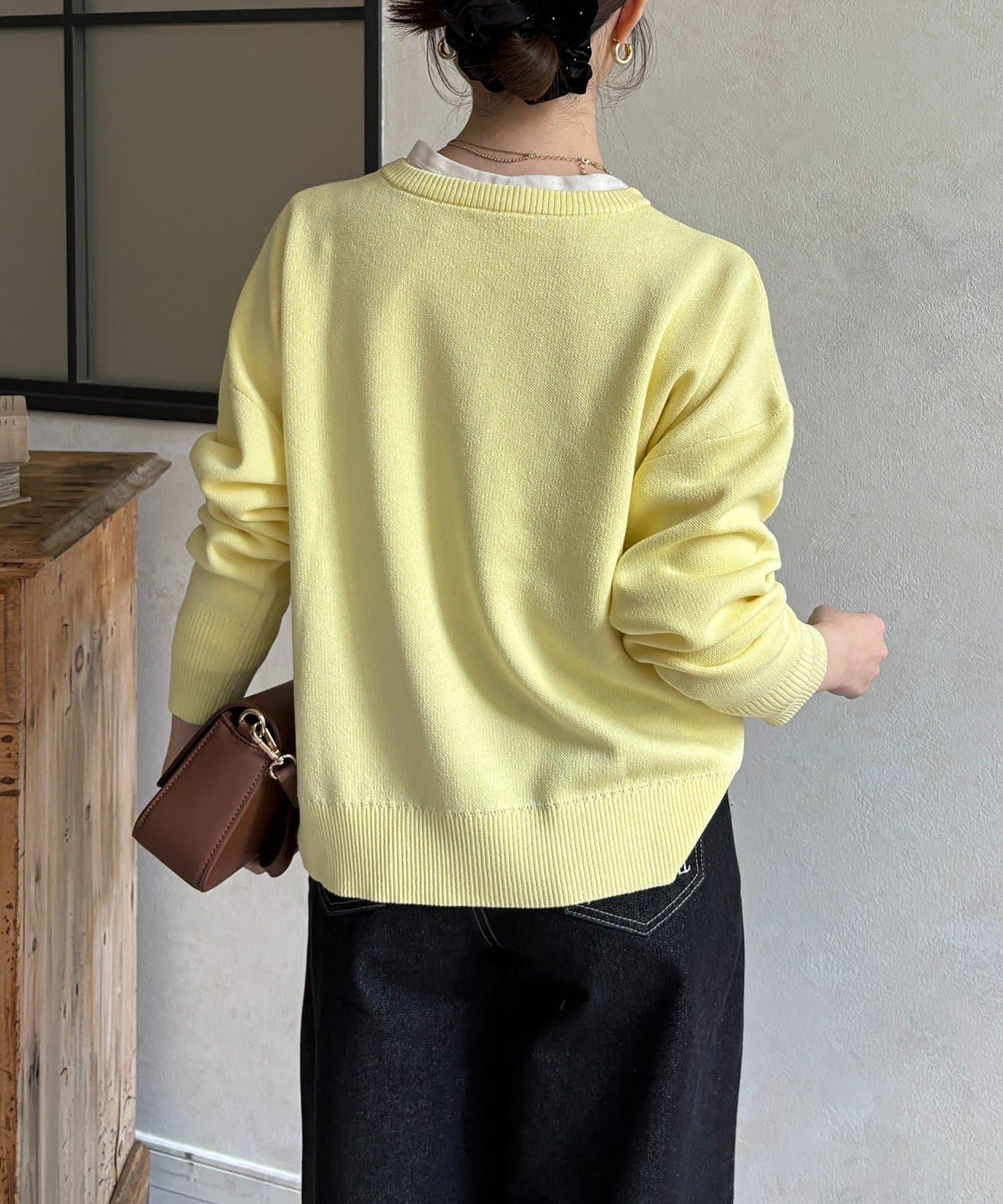 ROUEN 標誌設計 針織套頭衫