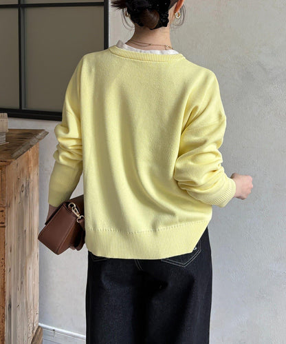 ROUEN 標誌設計 針織套頭衫