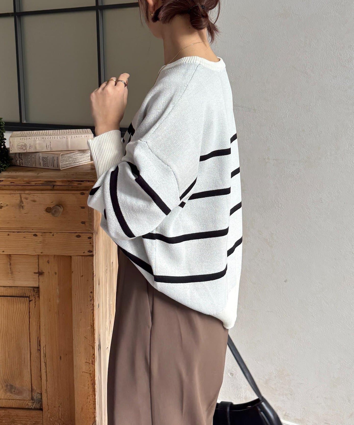 ROUEN 標誌設計 針織套頭衫