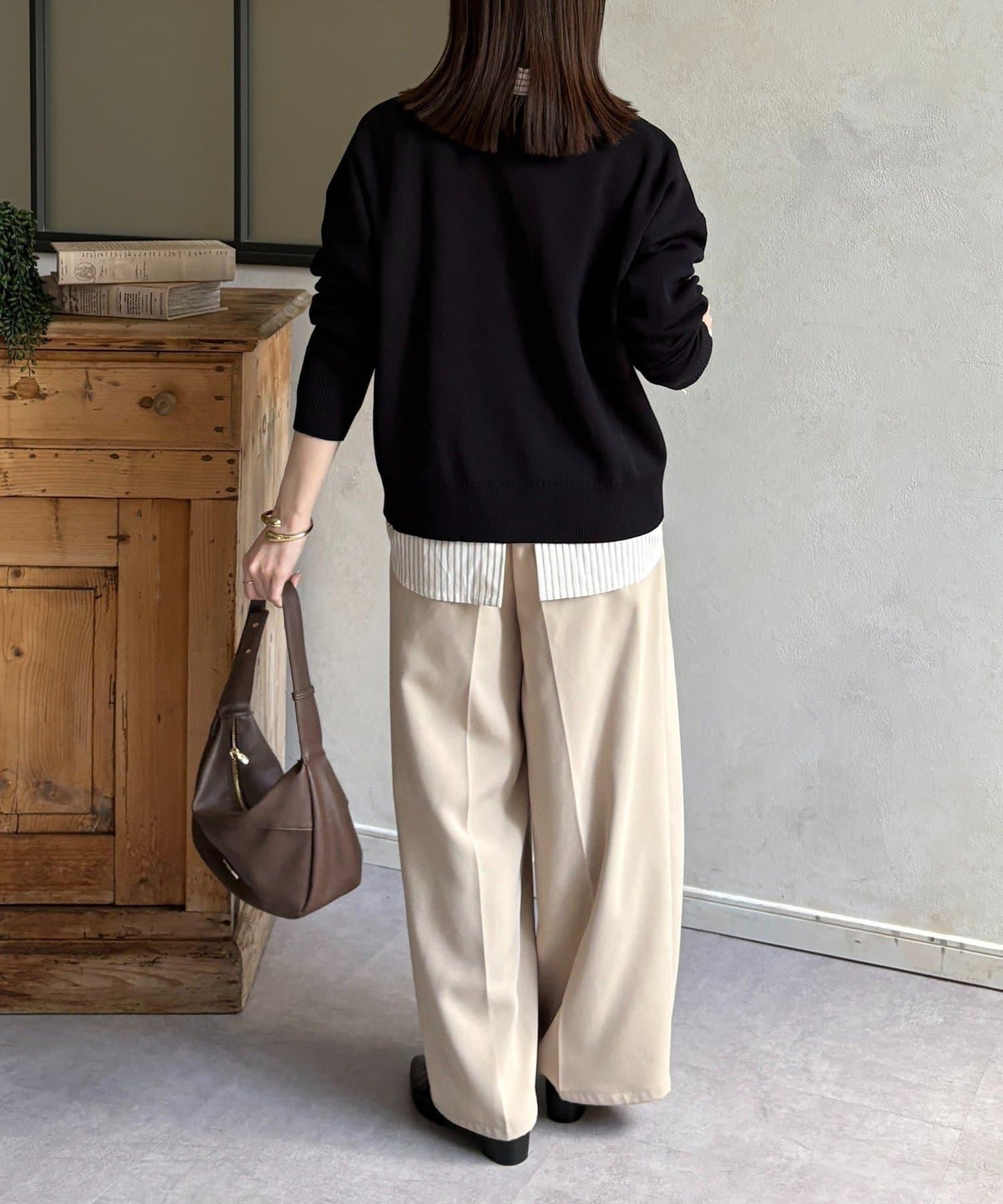 ROUEN 標誌設計 針織套頭衫