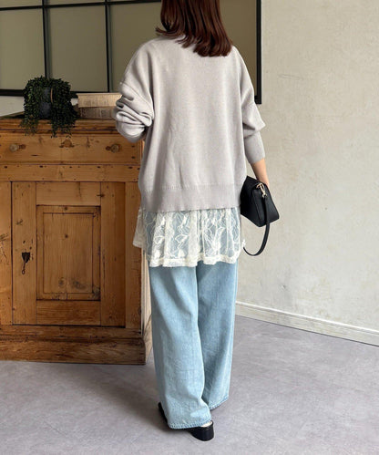 ROUEN 標誌設計 針織套頭衫