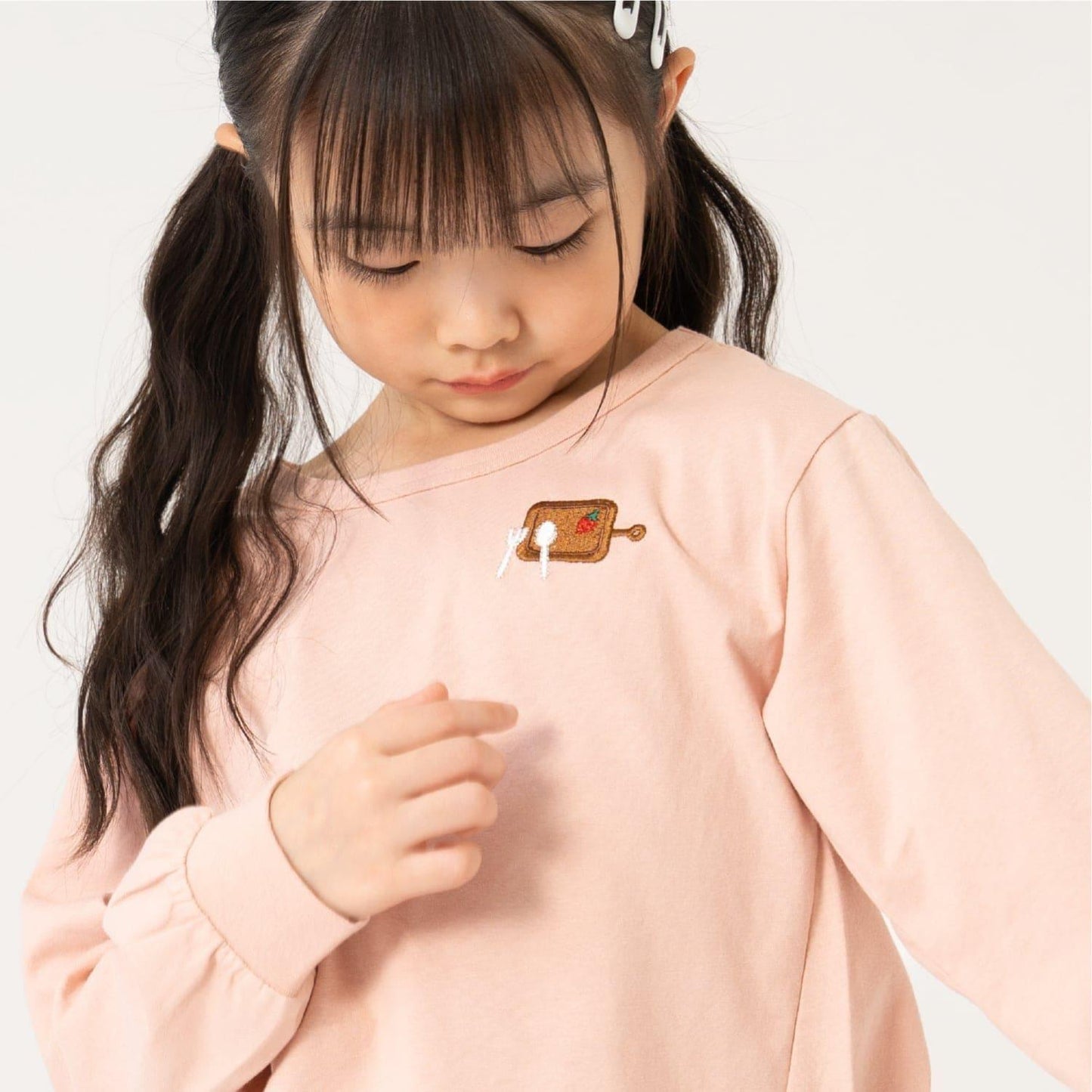 365D A字版型 單點刺繡 長袖T恤