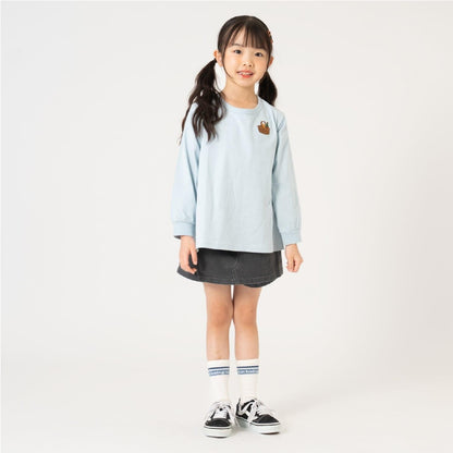 365D A字版型 單點刺繡 長袖T恤