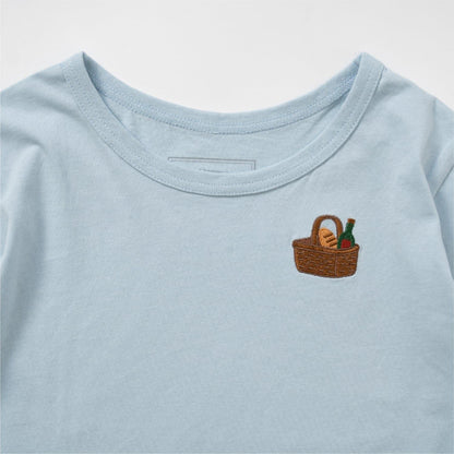 365D A字版型 單點刺繡 長袖T恤