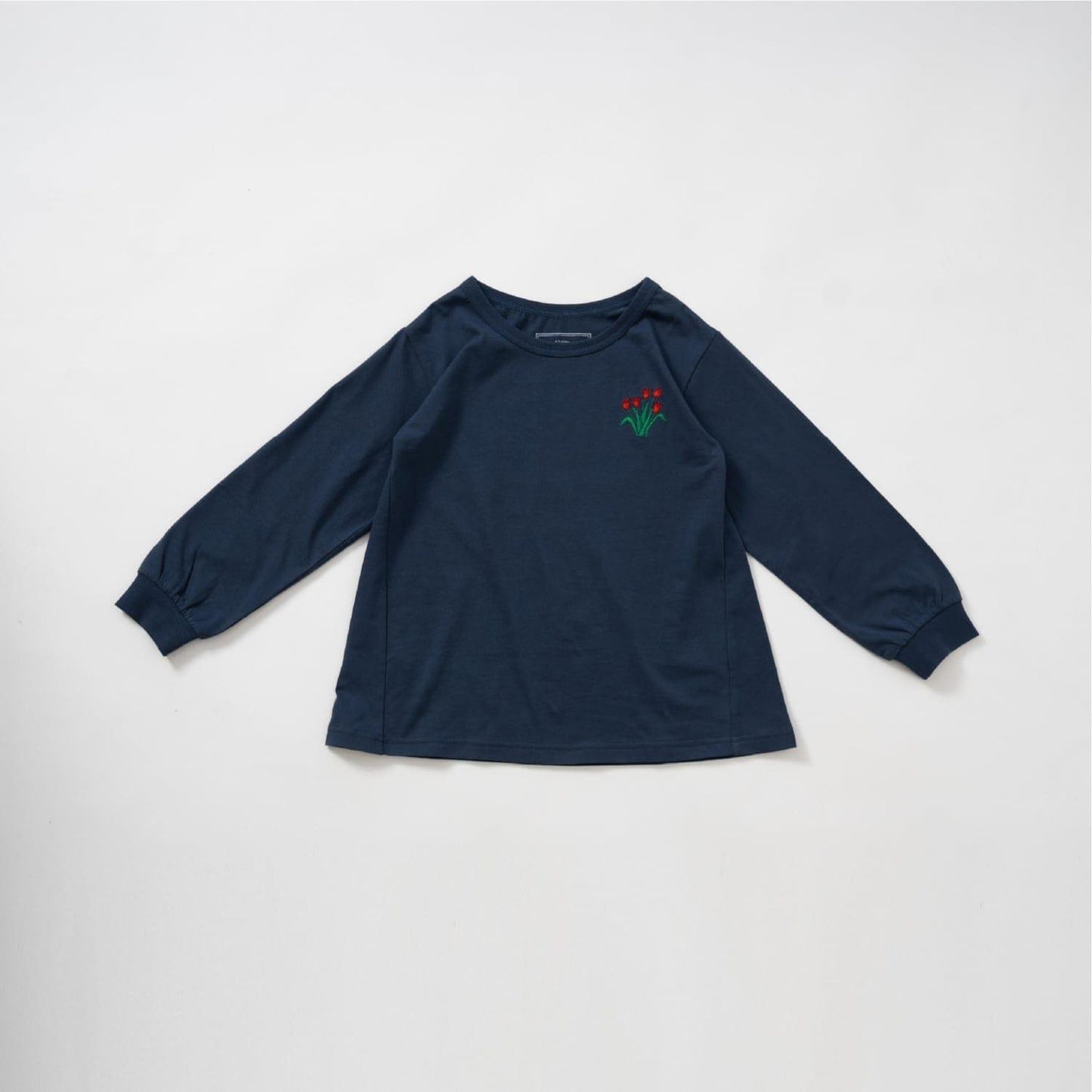 365D A字版型 單點刺繡 長袖T恤