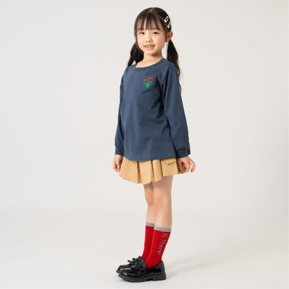 365D A字版型 單點刺繡 長袖T恤