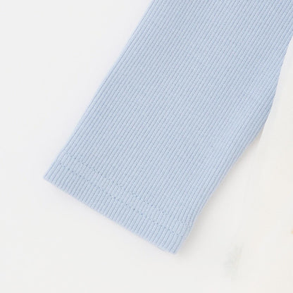 リンク 花刺繡寬鬆長款上衣套裝