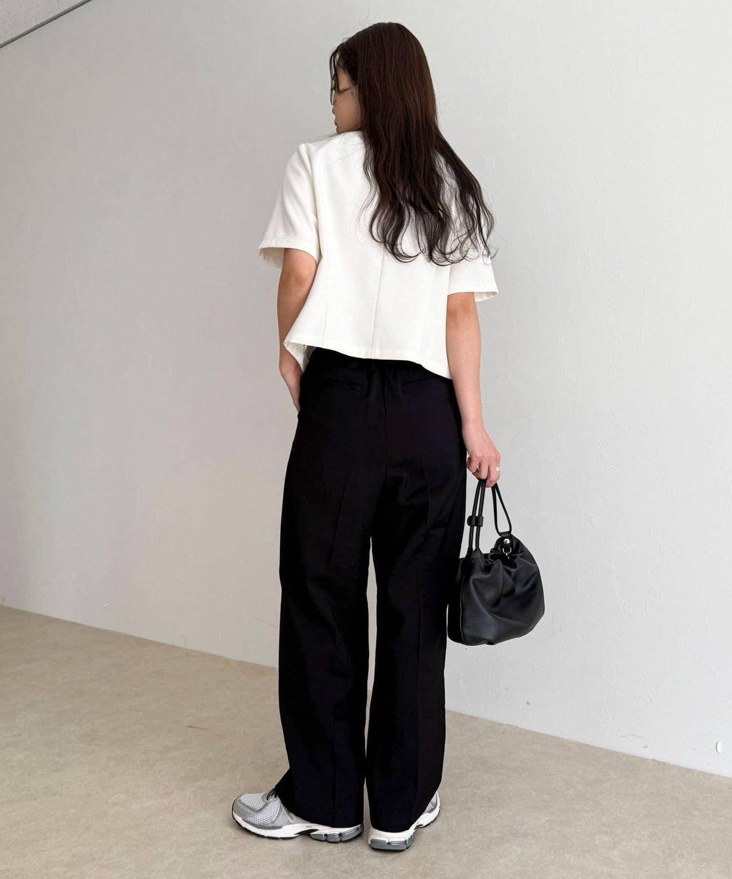 @sora_522m企畫 無領五分袖夾克