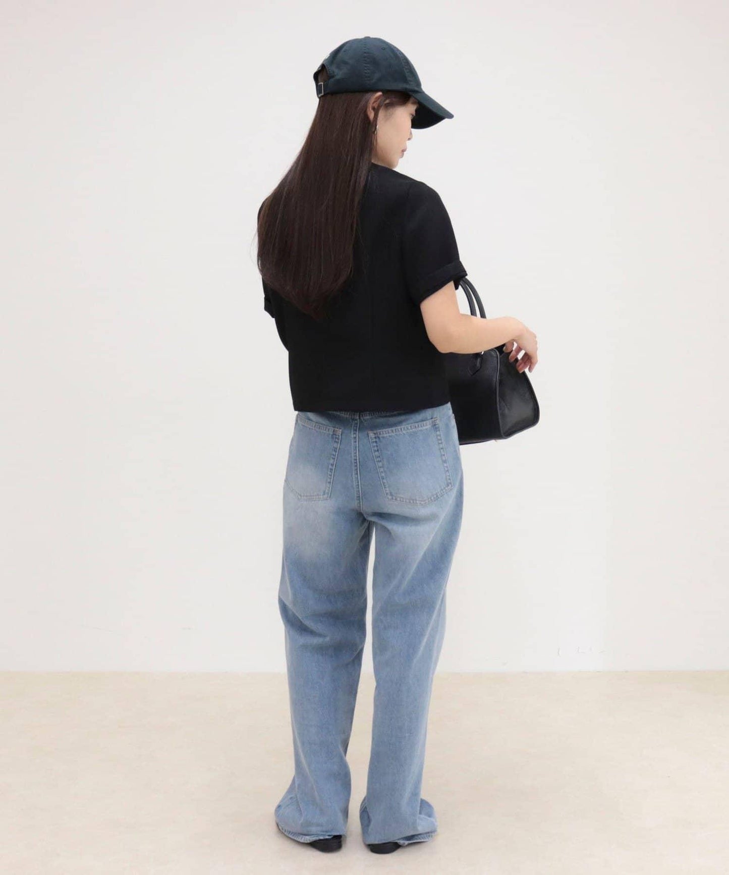 @sora_522m企畫 無領五分袖夾克