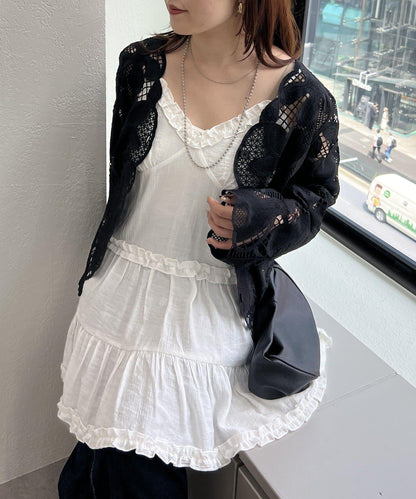 復刻款 鉤針蕾絲 夾克