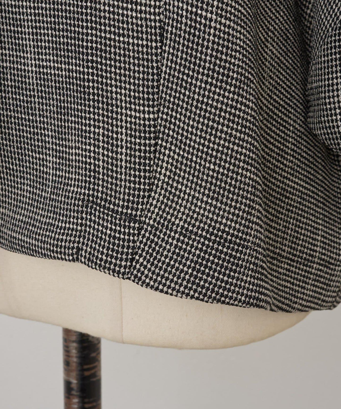 半袖粗花呢夾克