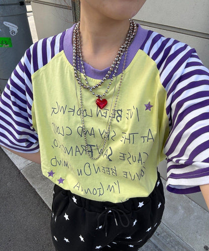 HELLO.SANFRANCISCO × momo聯名 帶帽繩設計 插肩T恤