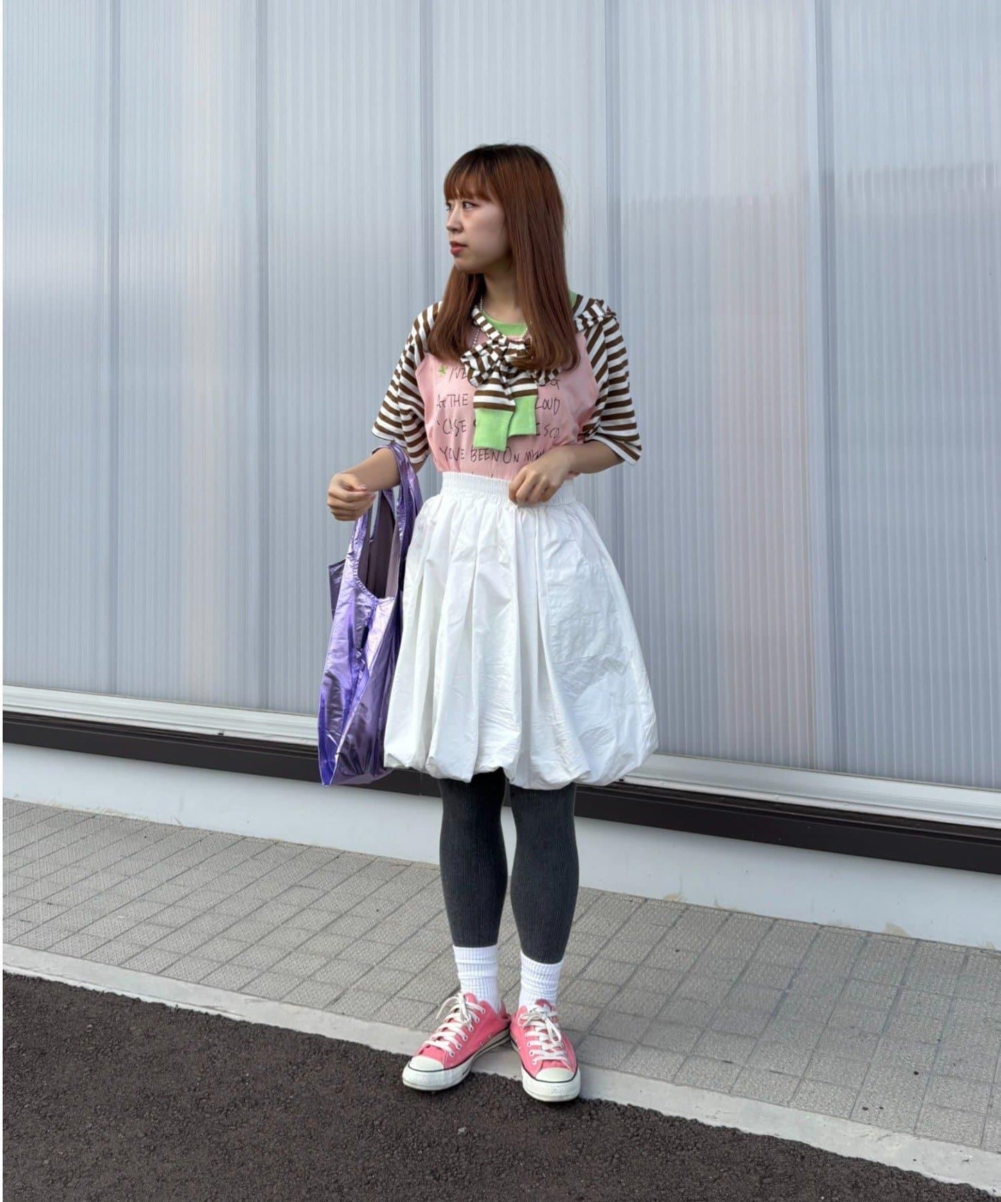 HELLO.SANFRANCISCO × momo聯名 帶帽繩設計 插肩T恤