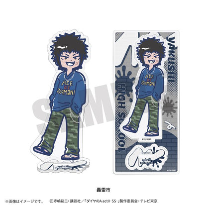 ダイヤのA actII（鑽石王牌 actII） 復古流行系列 第3彈 轟雷市 亞克力立牌