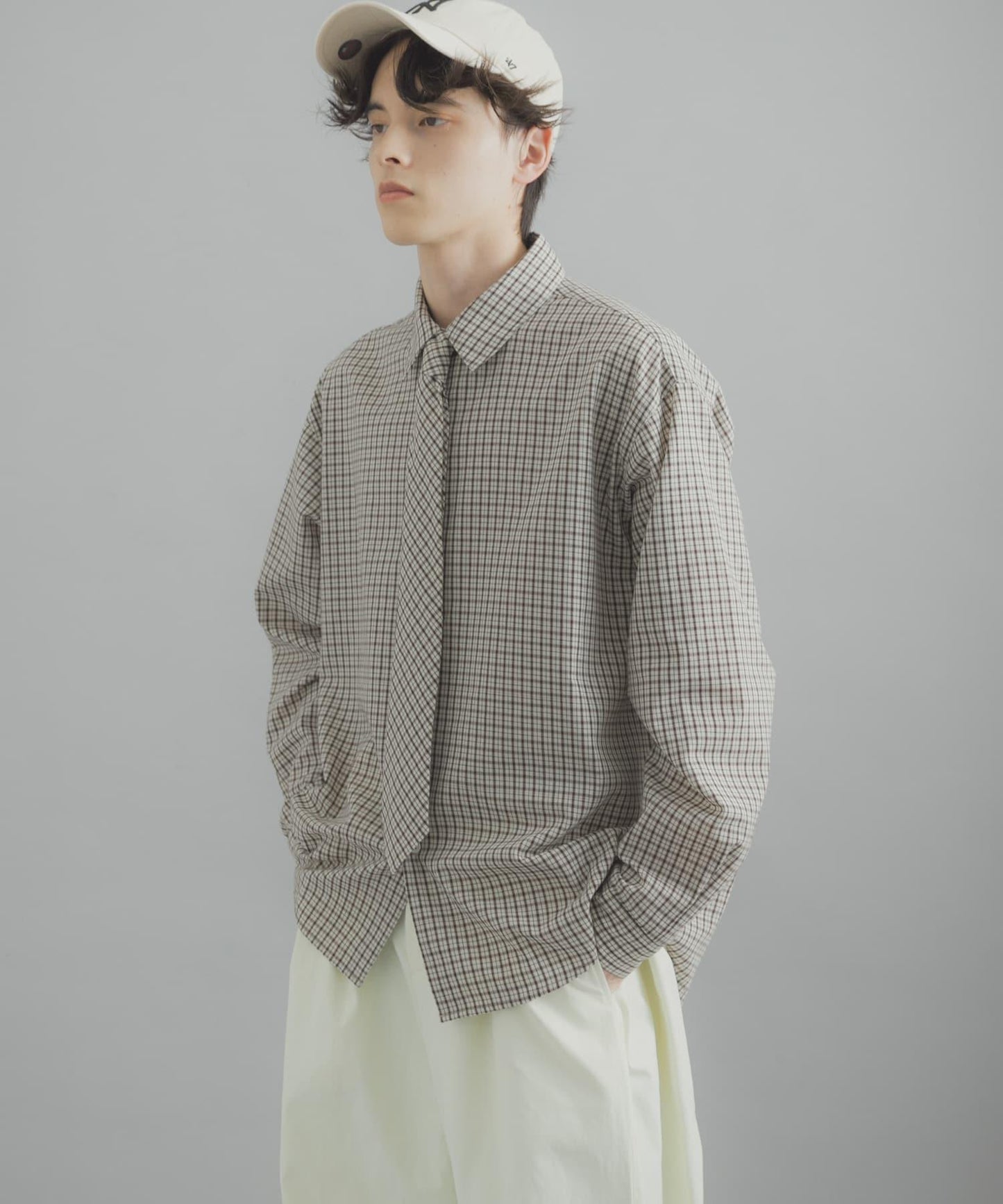 標準領口 領帶設計 襯衫