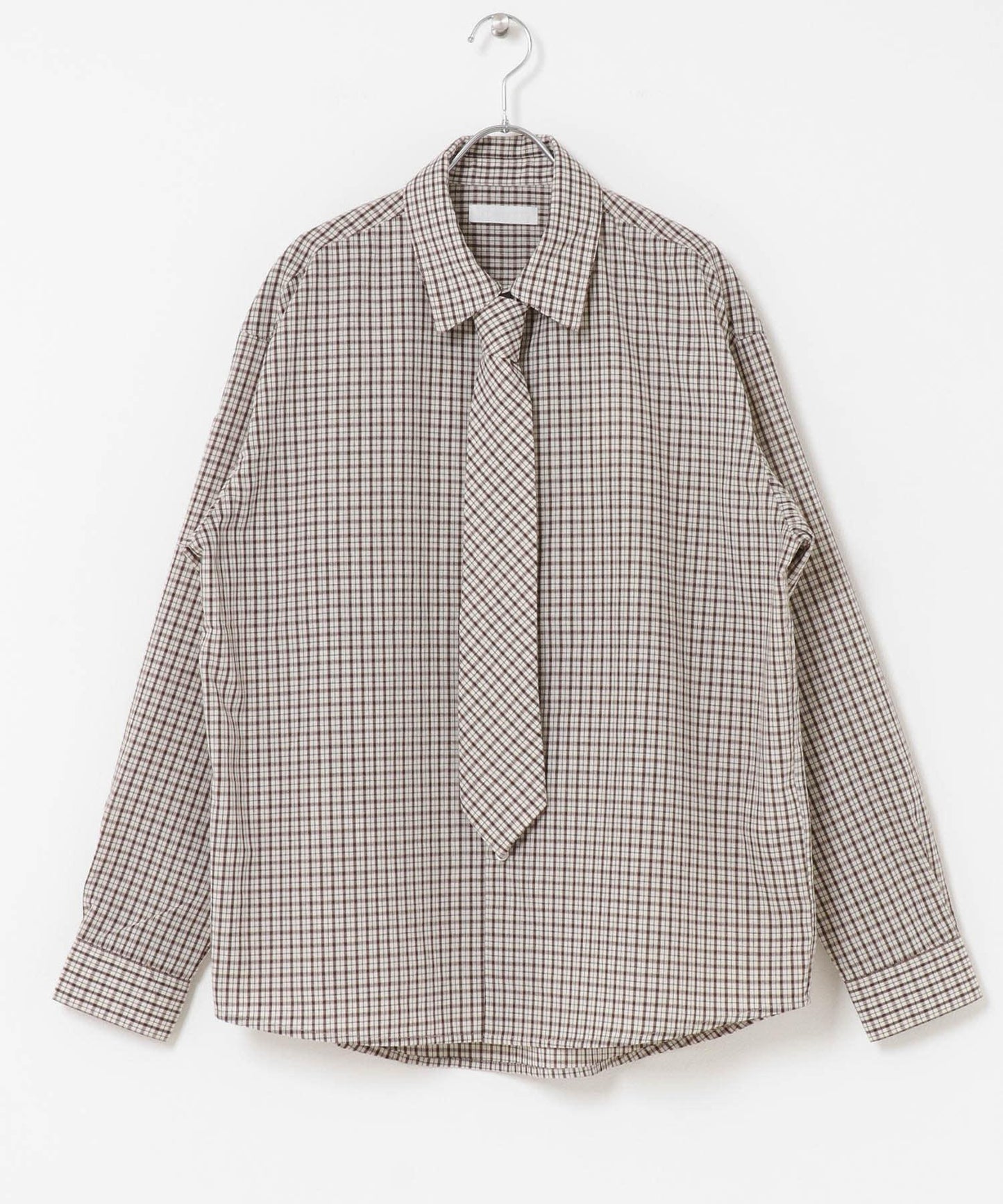 標準領口 領帶設計 襯衫