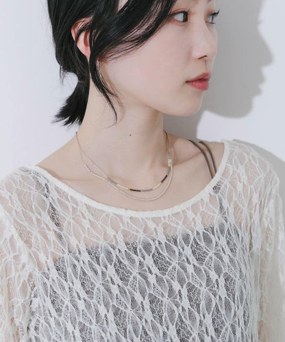 混合珠飾疊搭項鍊