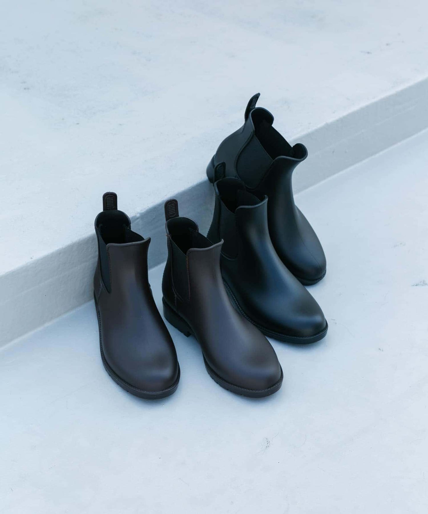 Wpc. 側彈力設計 防水雨靴