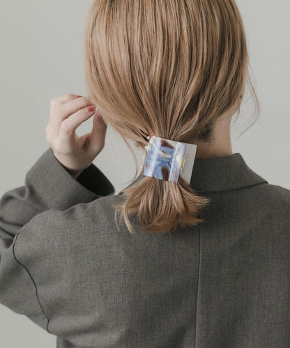 大理石紋方形發抓夾