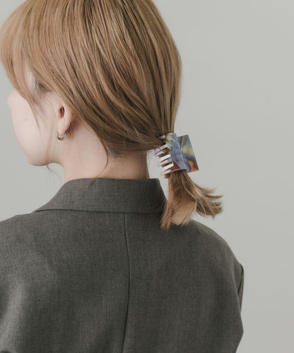 大理石紋方形發抓夾