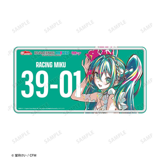 《初音未來》 GTプロジェクト（初音未來） Ani-Art系列 第2弾 車牌風鋁製裝飾板 2025Ver.