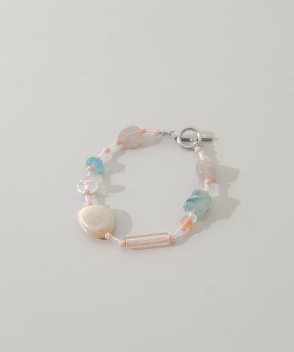 不鏽鋼多珠設計手鍊