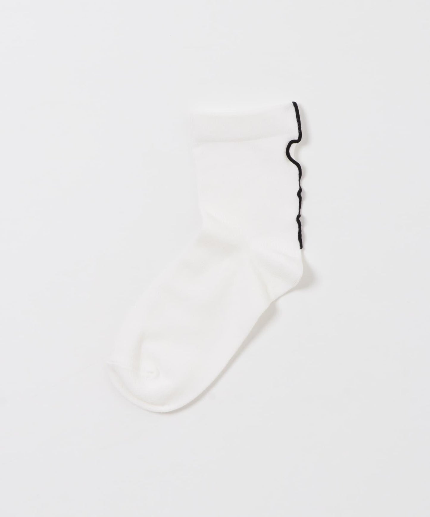 UR TECH 後背線荷葉邊短襪