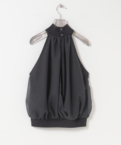 LOWER 18G LAYERED HALTER TOPS