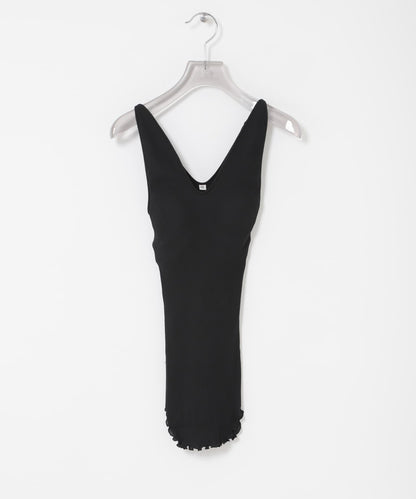 V字領 HAKUJI TWIST COTTON TANK 背心