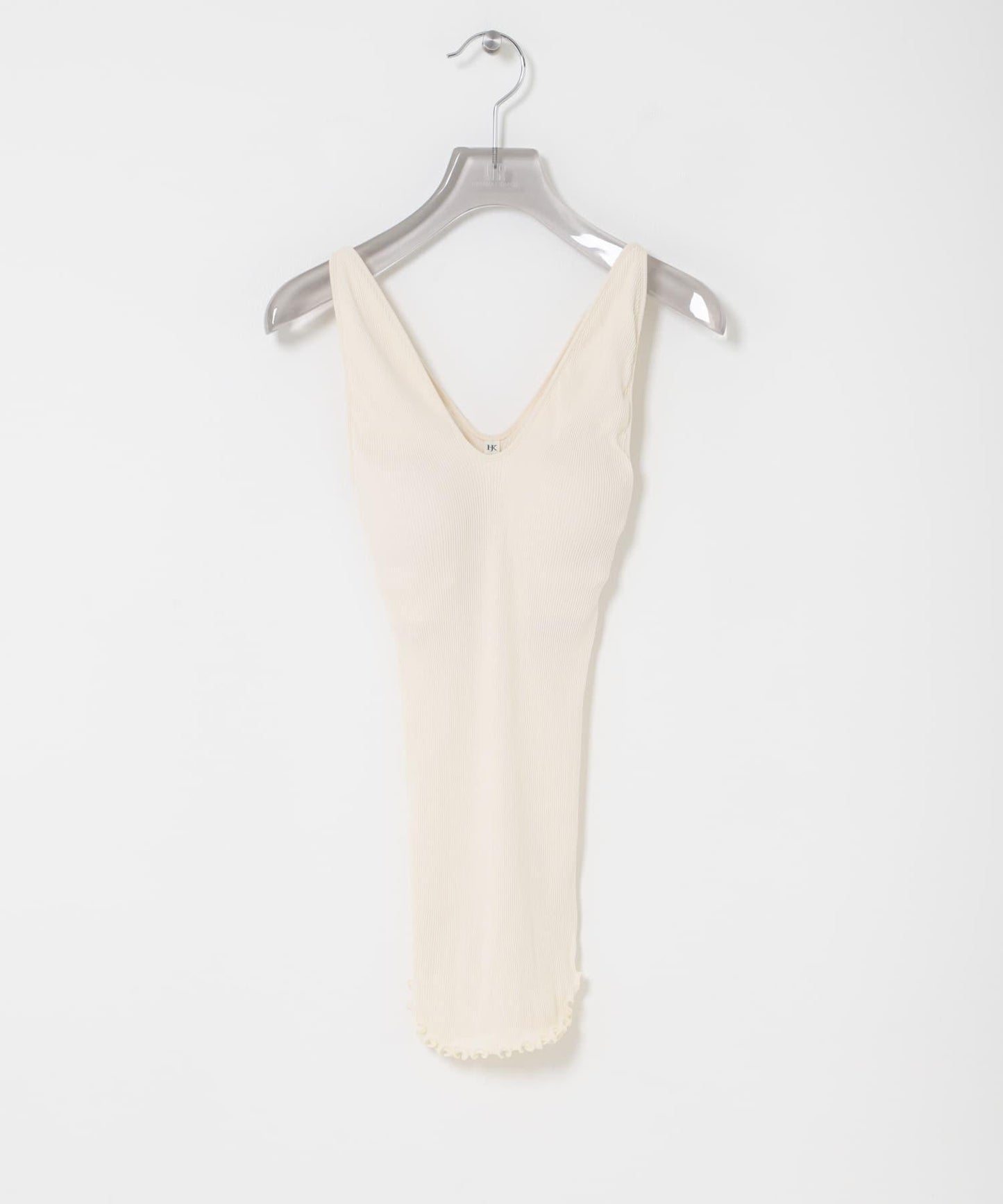 V字領 HAKUJI TWIST COTTON TANK 背心