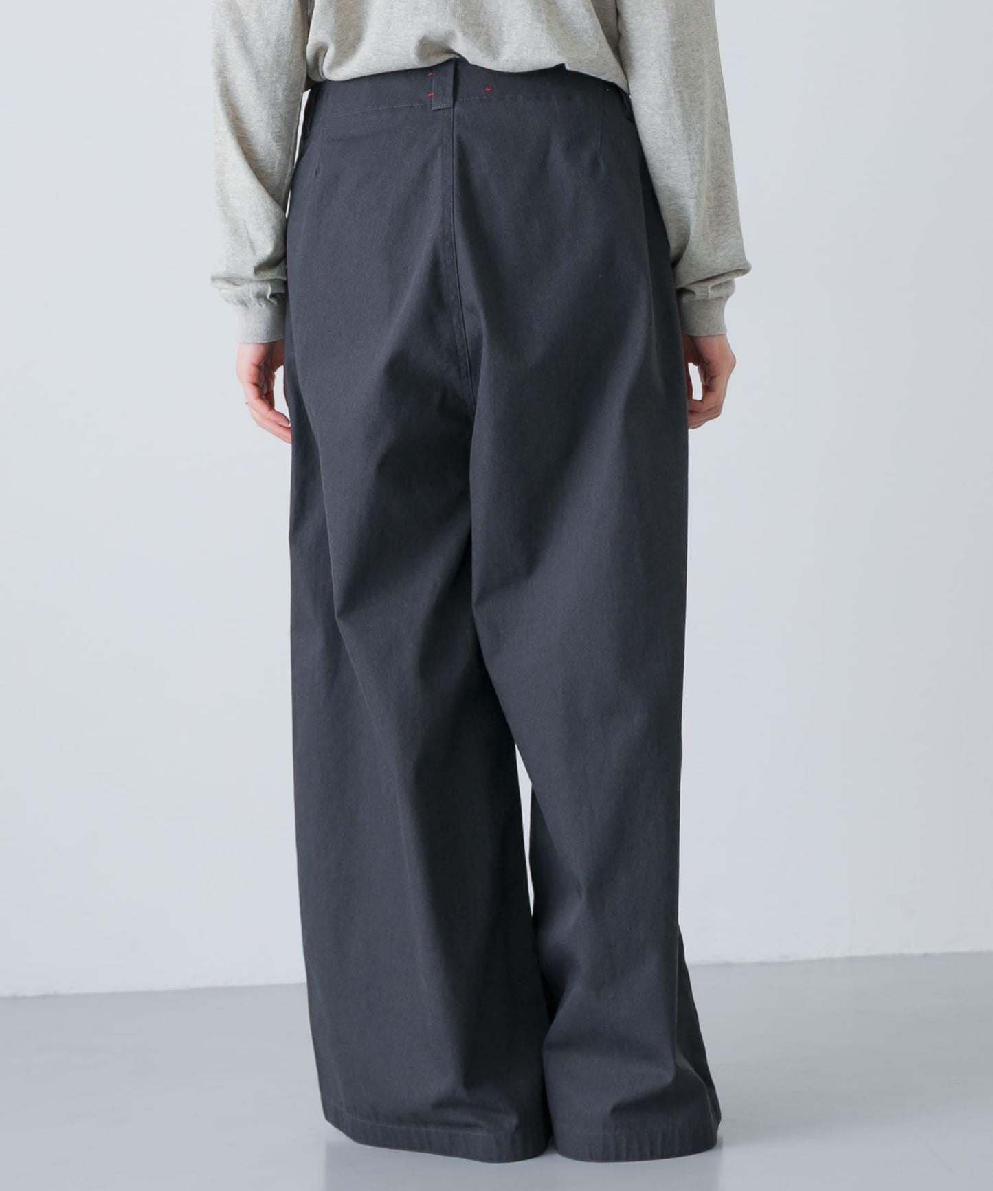 MEYAME SIDE LINE 側邊條紋 闊腿 褲子