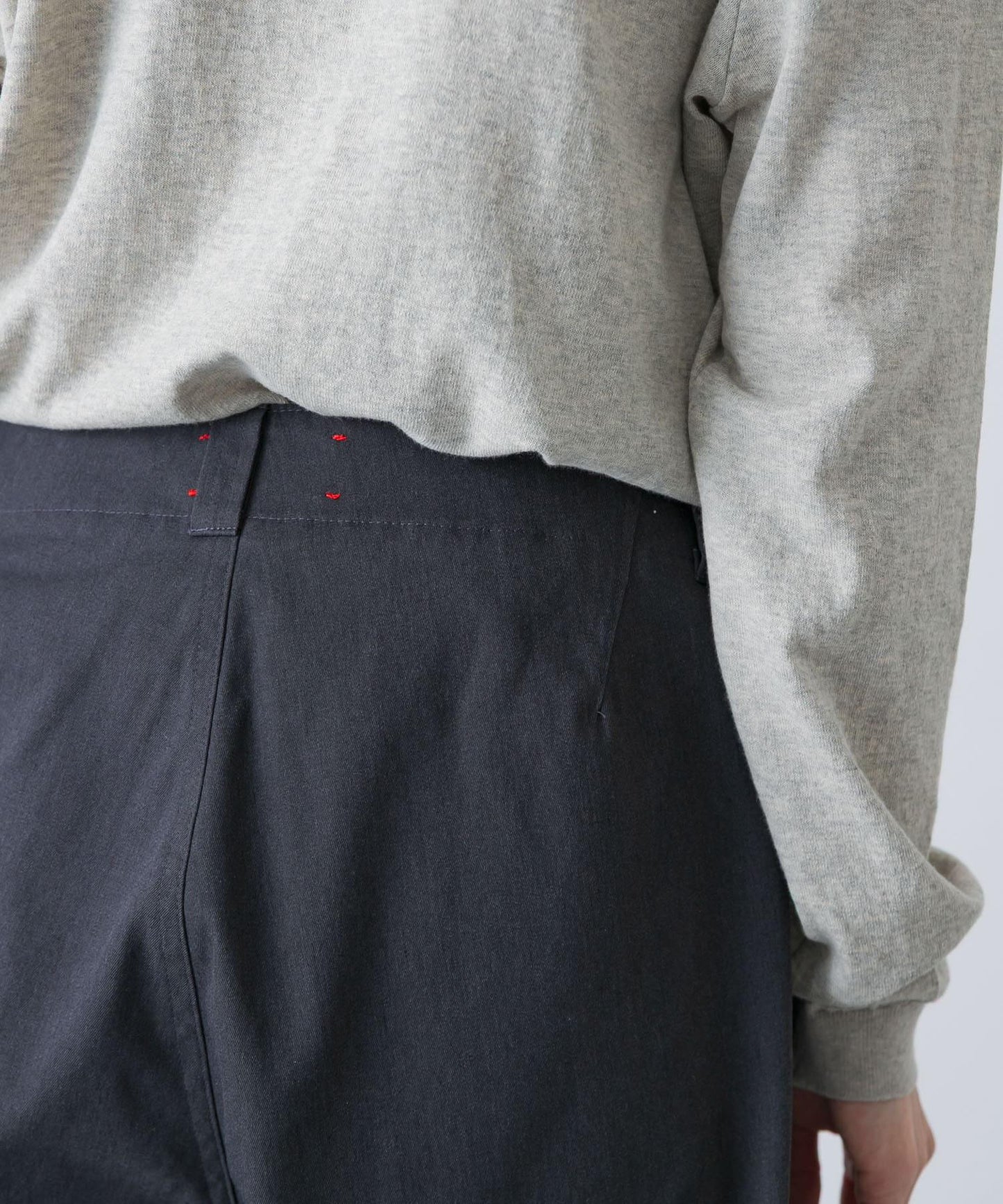 MEYAME SIDE LINE 側邊條紋 闊腿 褲子