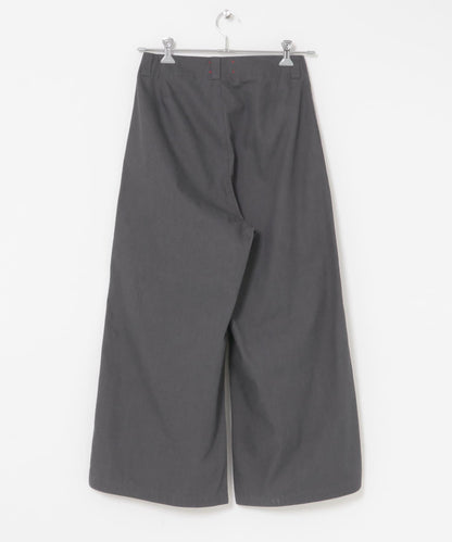 MEYAME SIDE LINE 側邊條紋 闊腿 褲子