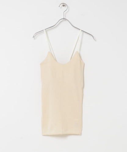 me. COTTON SILK 內置胸墊 吊帶背心