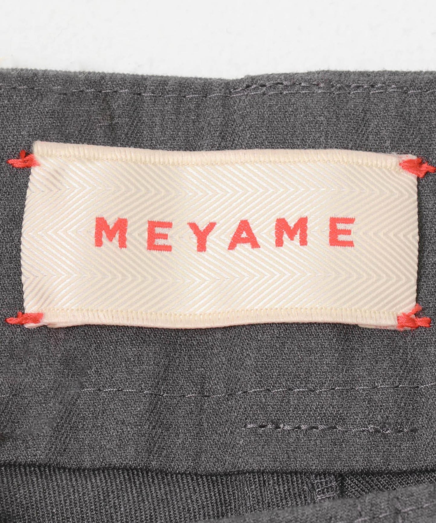 MEYAME SIDE LINE 側邊條紋 闊腿 褲子