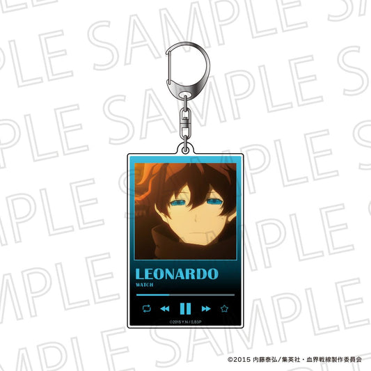 血界戦線（血界戰線） レオナルド・ウォッチ 鑰匙扣 プレイヤー風