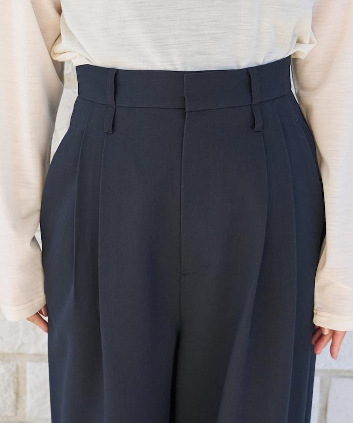 雙環腰頭 褶襉 氣球廓形 褲子（可成套搭配）