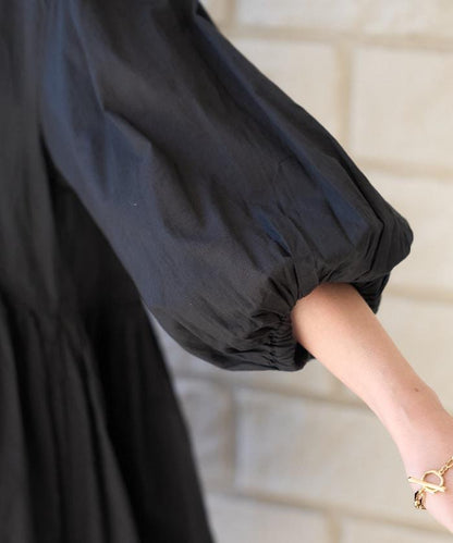 印度薄紗 Key領 長款襯衫