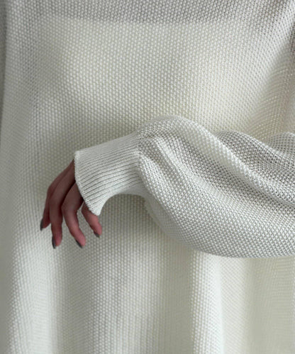 假麻棉針織上衣