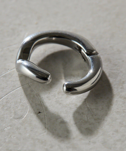 Sivelle./stainless 圓環設計耳扣