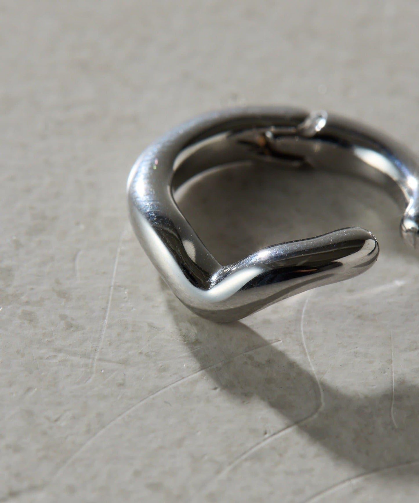 Sivelle./stainless 圓環設計耳扣