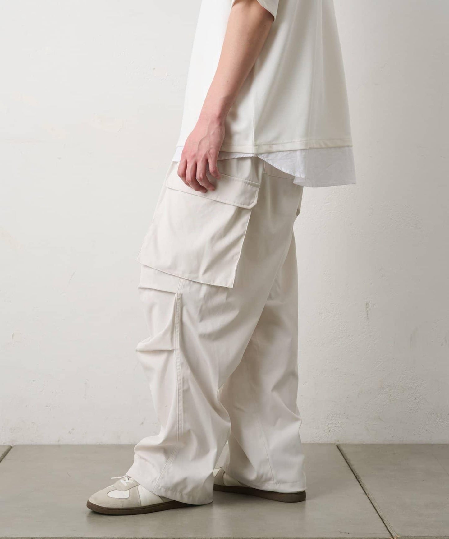 彈力斜紋工裝褲