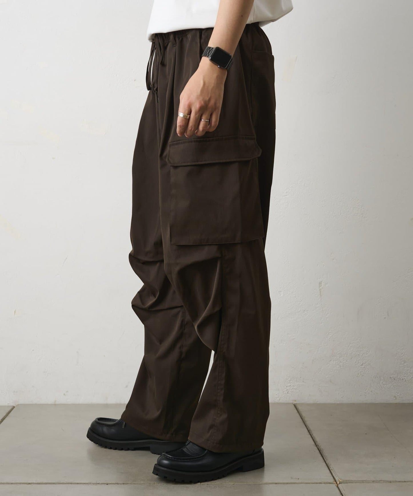 彈力斜紋工裝褲