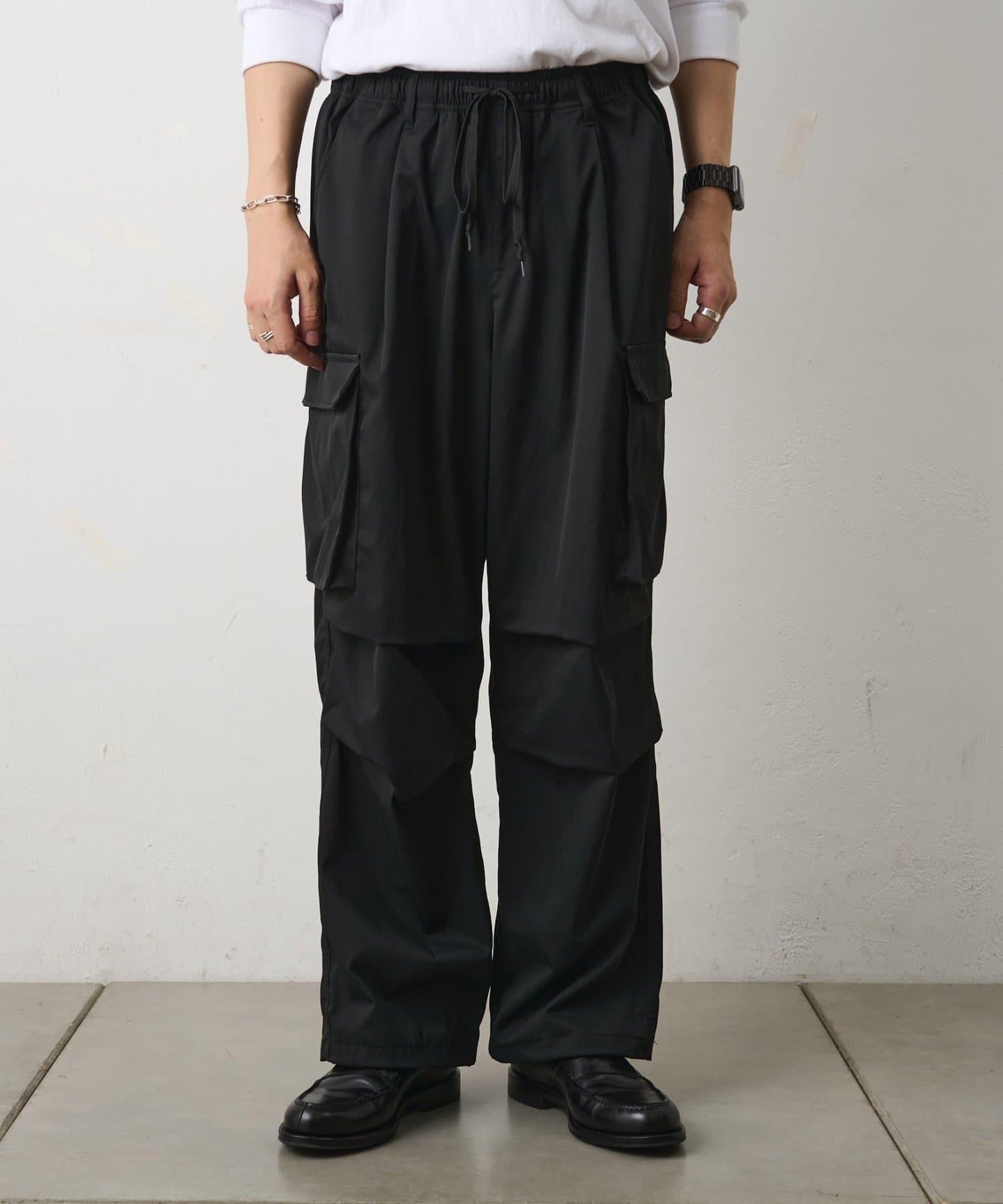 彈力斜紋工裝褲