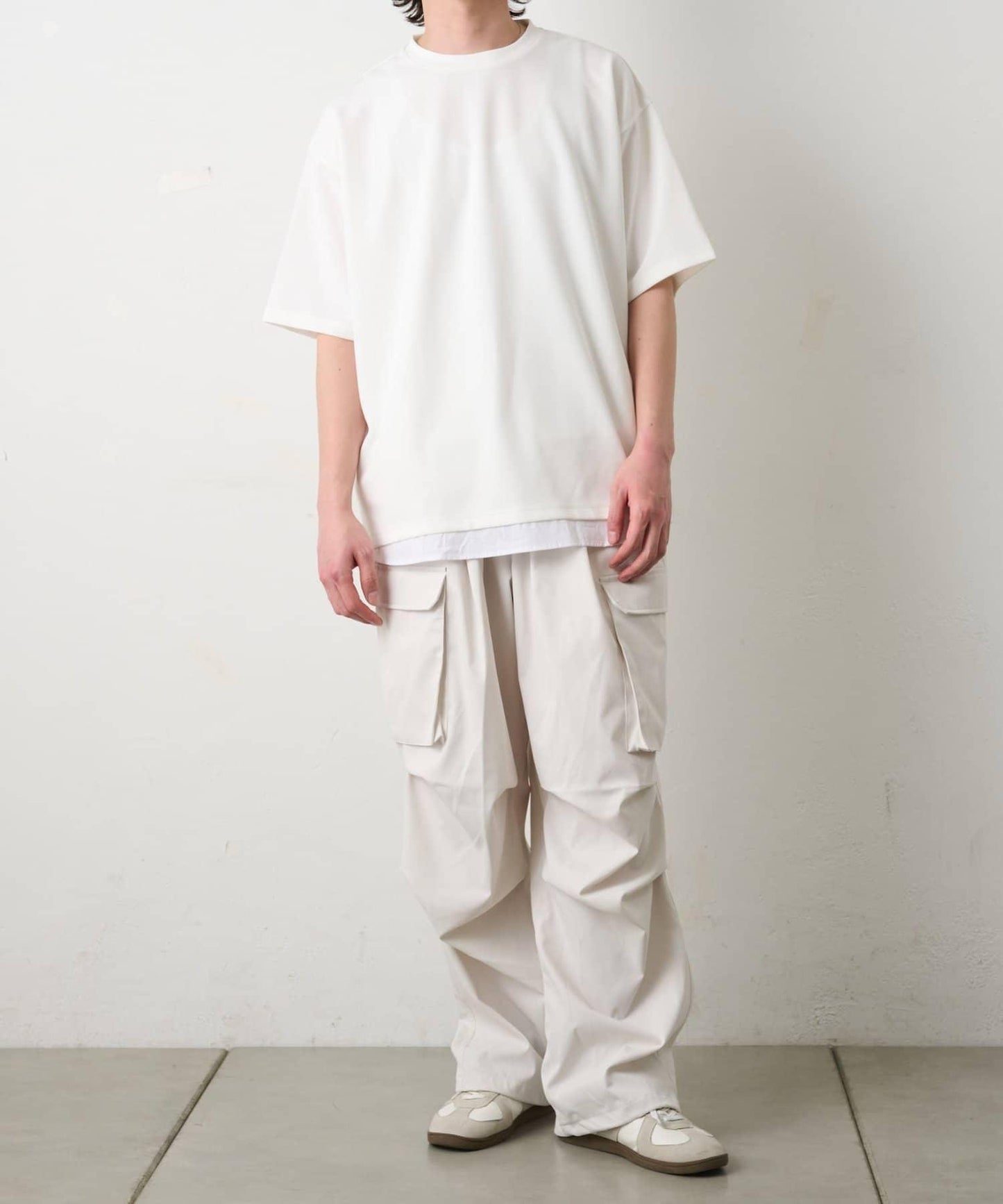 彈力斜紋工裝褲