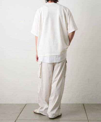 彈力斜紋工裝褲