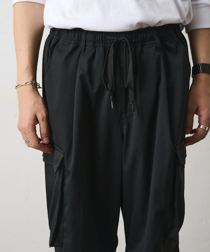 彈力斜紋工裝褲