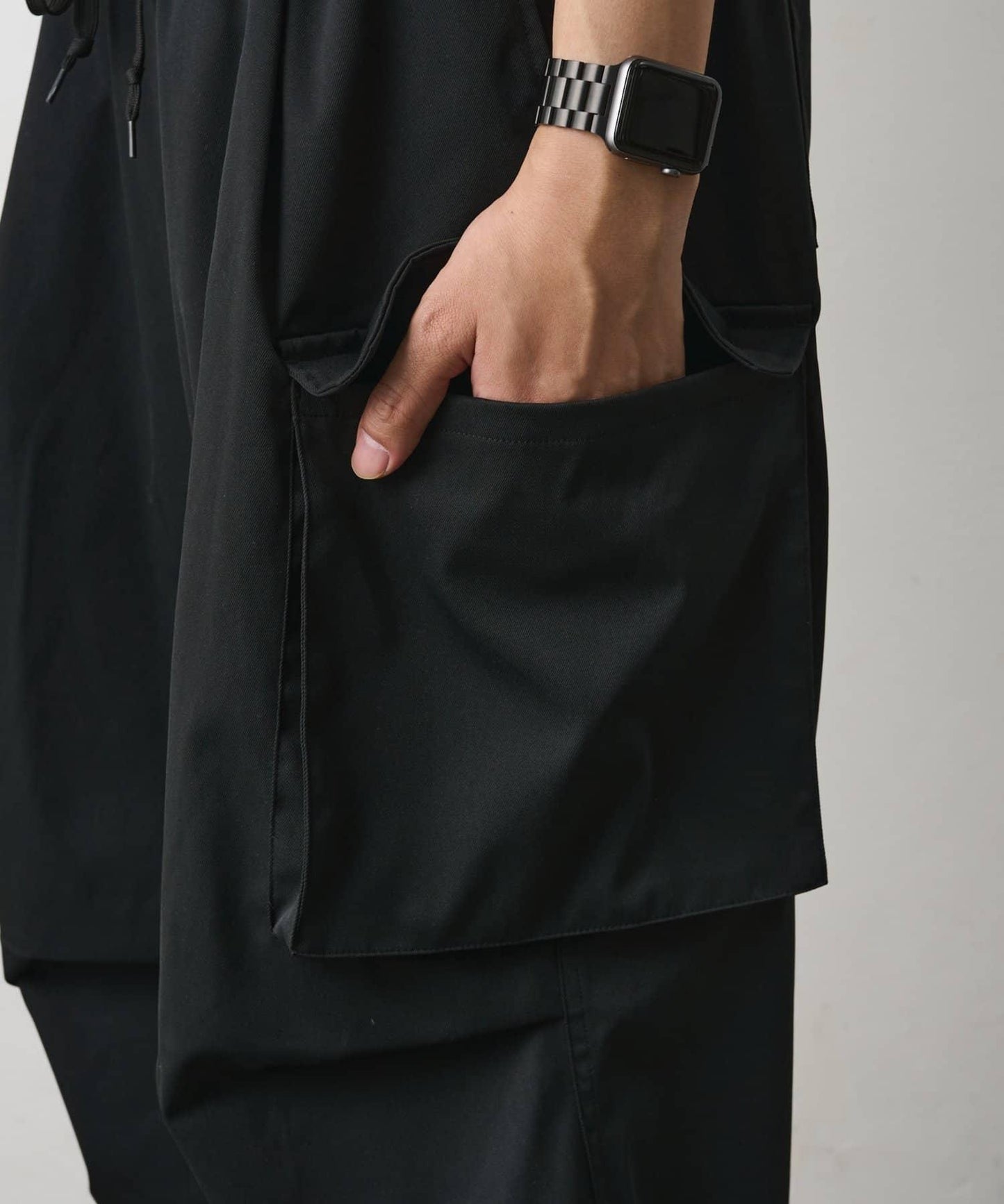 彈力斜紋工裝褲