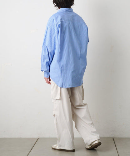 細條紋常規領襯衫