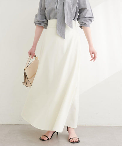 圓點按扣設計 2WAY 半身裙